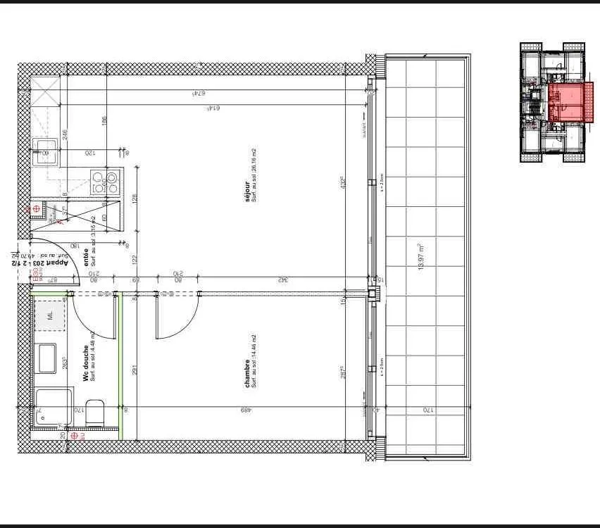Appartement 2 ½ pièces à louer à Lausanne