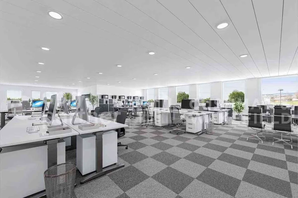 Surface de bureau de 1'800 m², divisibles dès 200 m² au 1er étage