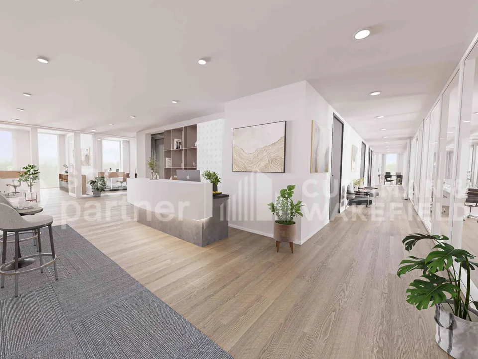 Surface administrative de 424 m² au 3e étage d'un bâtiment Minergie