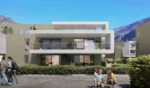 2.5 pièces neuf – 60 m² avec terrasse couverte et parking – Uvrier / S