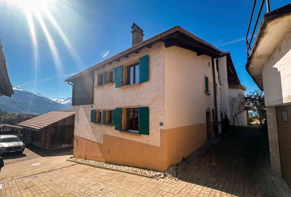 Charmant appartement 2,5 pièces à 10 minutes de Sion !