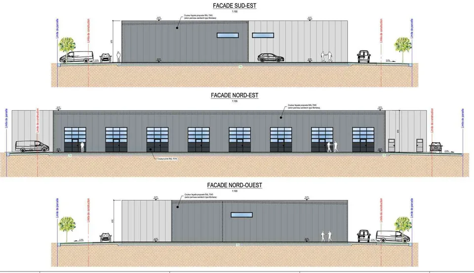 NOUVEAU Box neuf à personnaliser de 142 m² avec mezzanine – sanitaires