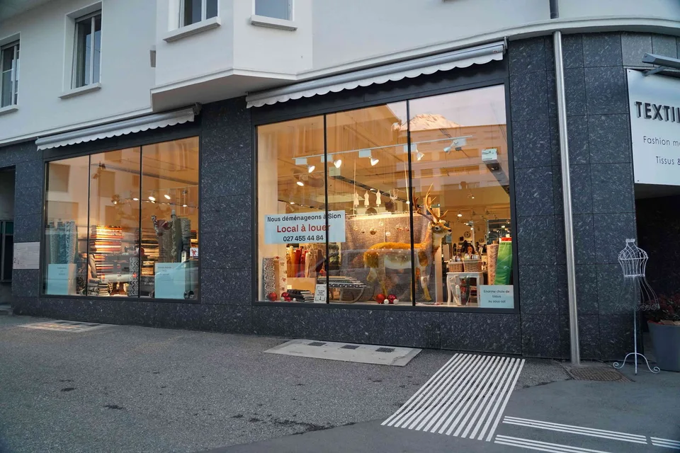 Local commercial à louer - centre de Sierre