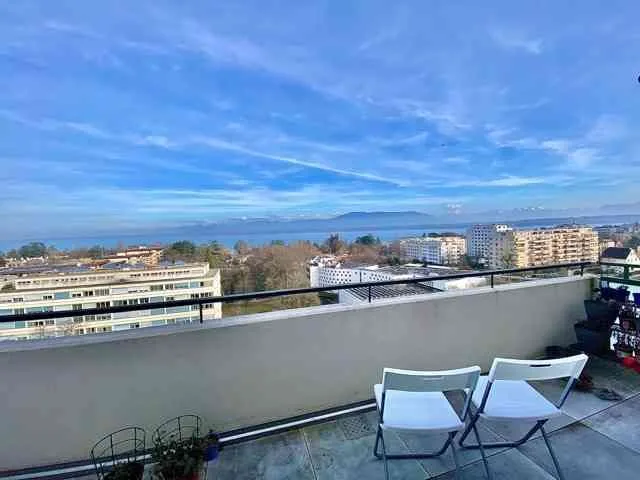 Apartment (1bdrm): Stunning views of the lake, Mont Blanc, Saleve
