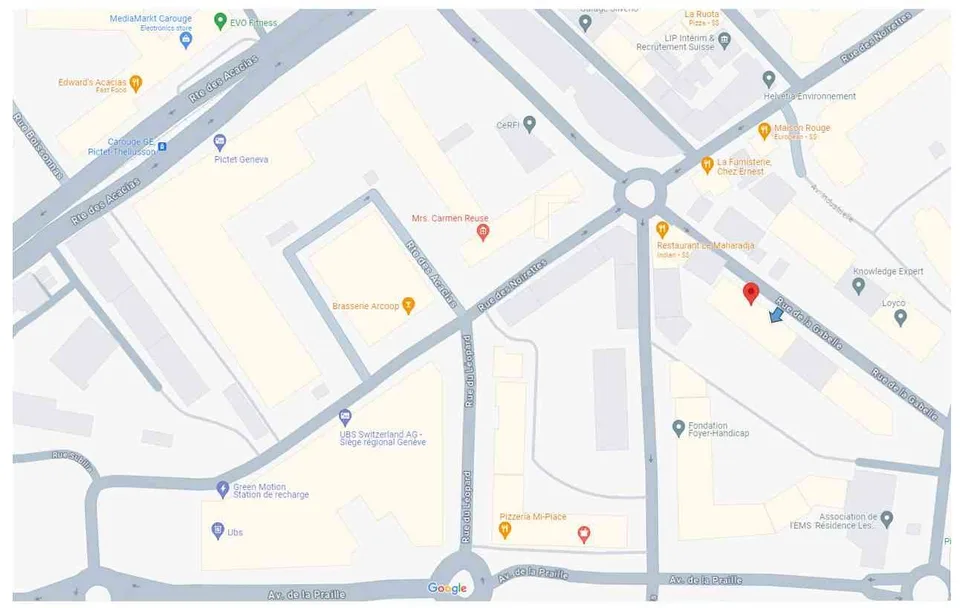 Parking sous-sol à louer, Genève, Carouge, rue de la Gabelle 28