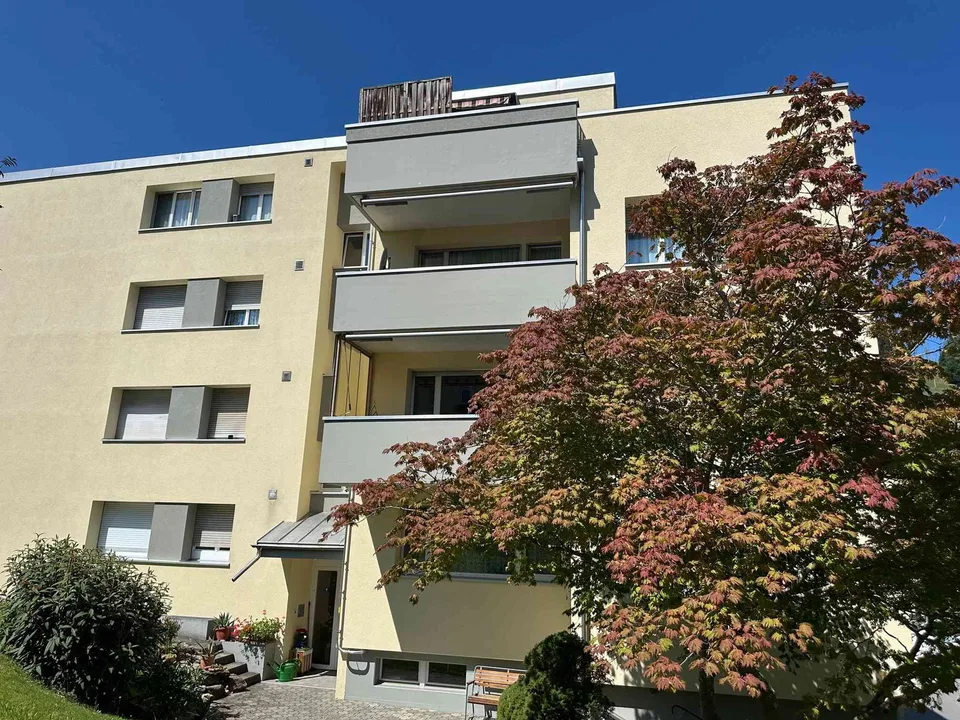 Einzigartige 2½-Zi.-Attikawohnung mit grosser Terrasse & Weitsicht