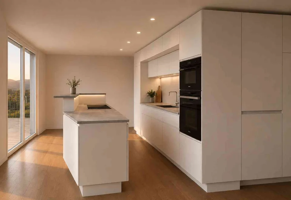 Neubau 4.5 Zimmer Attikawohnung im MFH Schwanen in Chur Masans