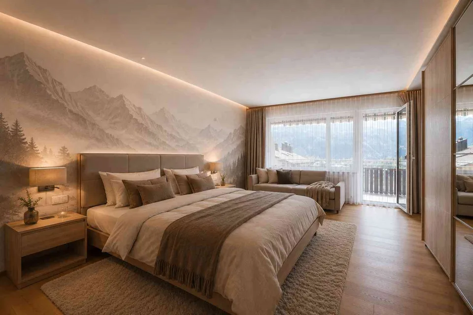 XXL-Balkon mit unverbaubarer Aussicht ins Naturschutzgebiet