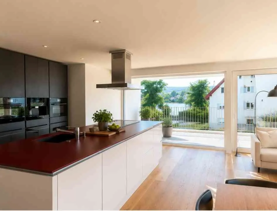 EXKLUSIVE 2.5-ZIMMER-WOHNUNG MIT GROSSER TERRASSE UND RHEINBLICK