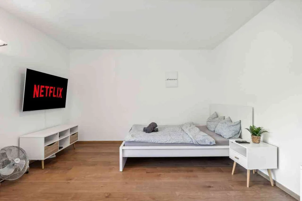 Möbliertes Studio (35 m²) mit Terrasse & Parkplatz – Schaffhausen