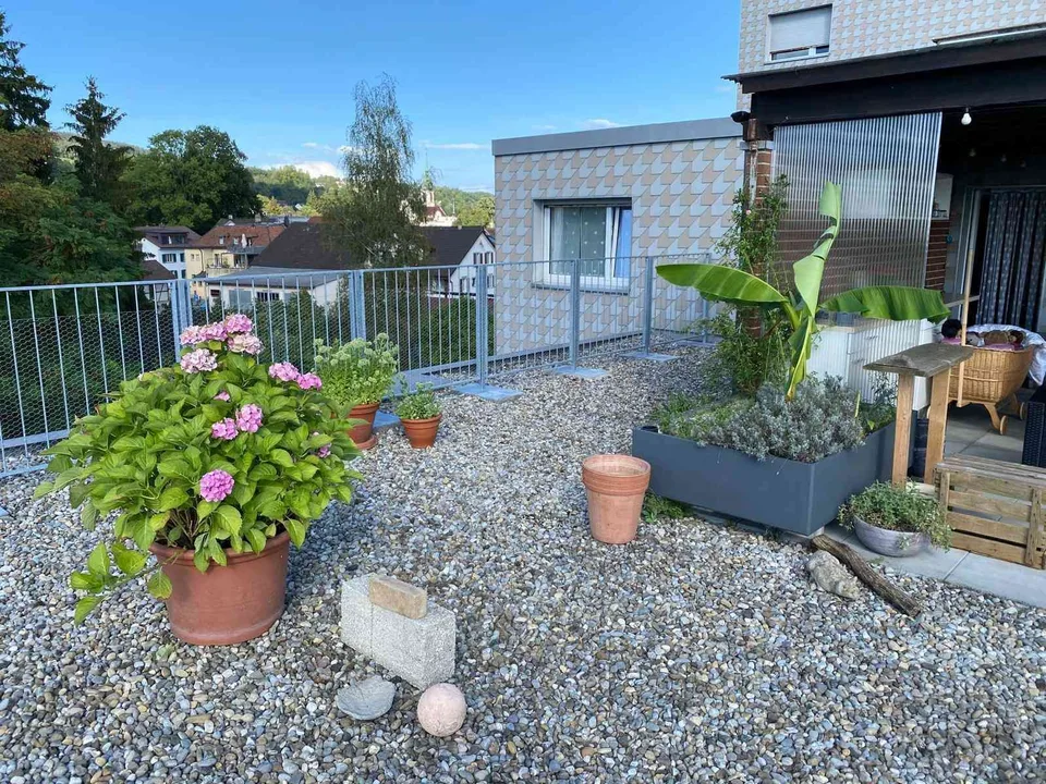 Attraktive 3.5-Zimmer Wohnung mit Dachterrasse.