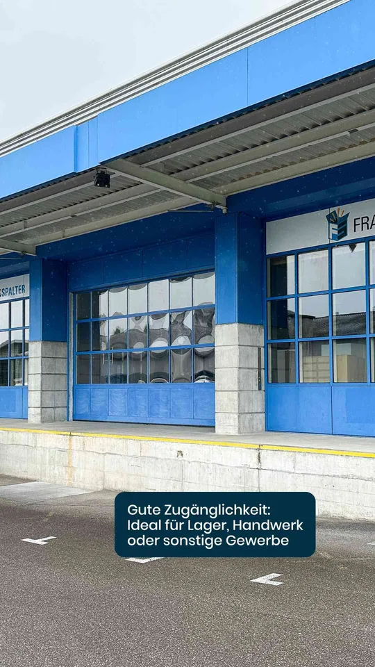 Flexible Gewerbeflächen in Altendorf SZ zu vermieten