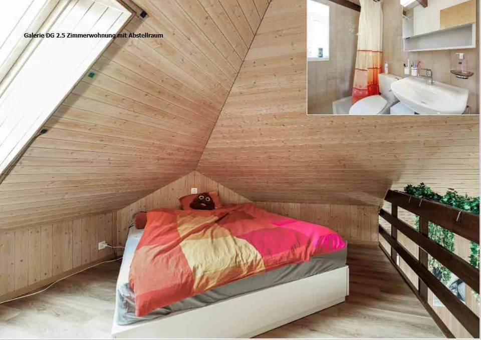 2.5 Zimmer Maisonette Wohnung an idyllischer Bachlage