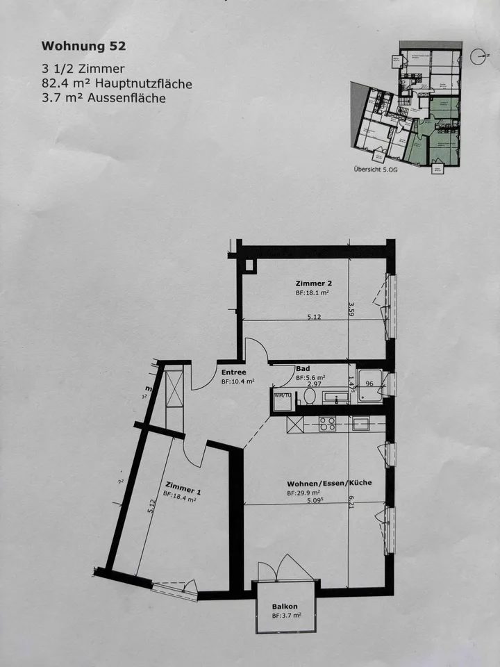 WG-Zimmer in Luzern