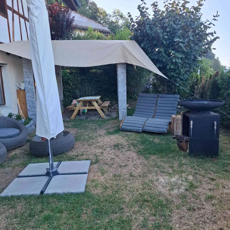 Ruhige Wohnung mit schönem Gartensitzplatz