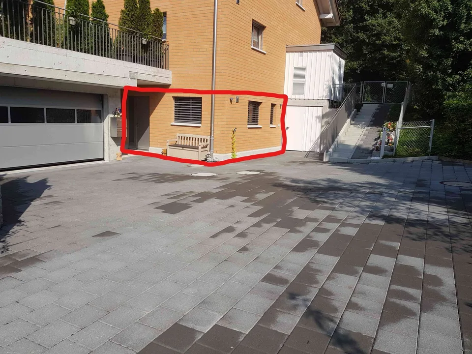 zu vermieten 1.5 Zimmer-Wohnung Parterre mit eigenem Eingang