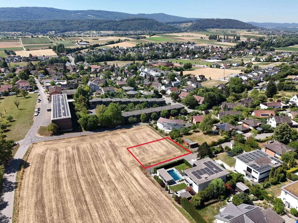 Exklusives Bauland an privilegierter Südhanglage – Biel-Benken BL