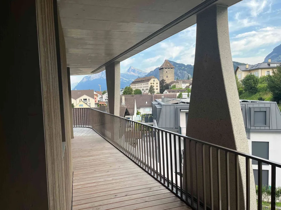 Moderne Attikawohnungen mit grosser Terrasse