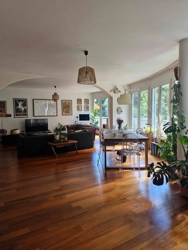 Appartement lumineux traversant 6pc. - Box et terrasse inclus