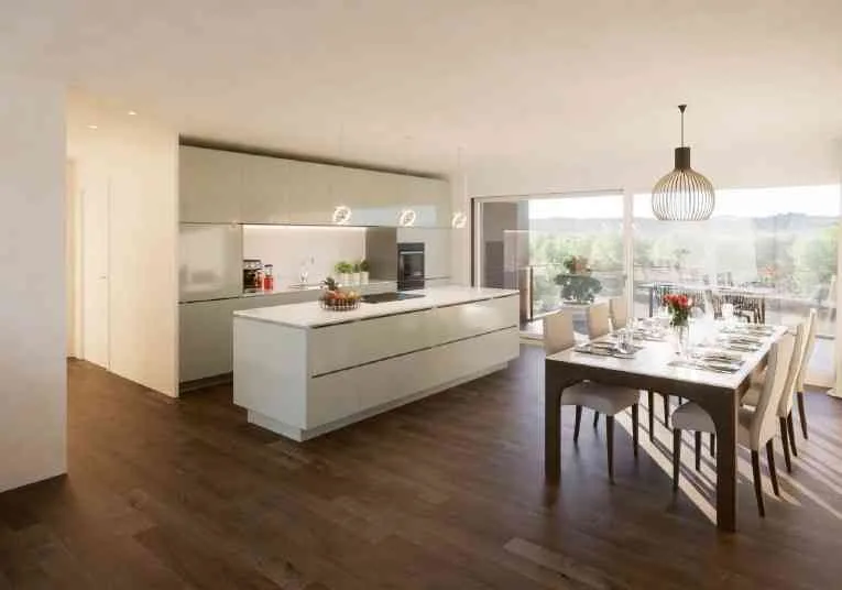 Neubau 5.5-Zimmer-Wohnung mit Seesicht, 140 m², 1. Stock