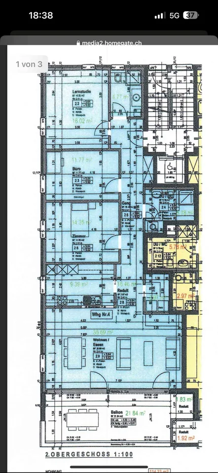 Nachmieter für 4.5 Zimmer Wohnung gesucht