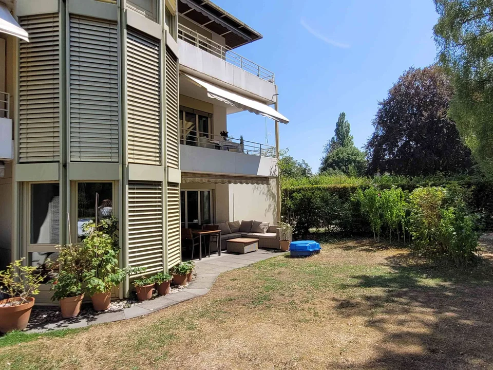 Wohnen an bester Lage in Aarau – helle 4.5-Zimmer-Gartenwohnung