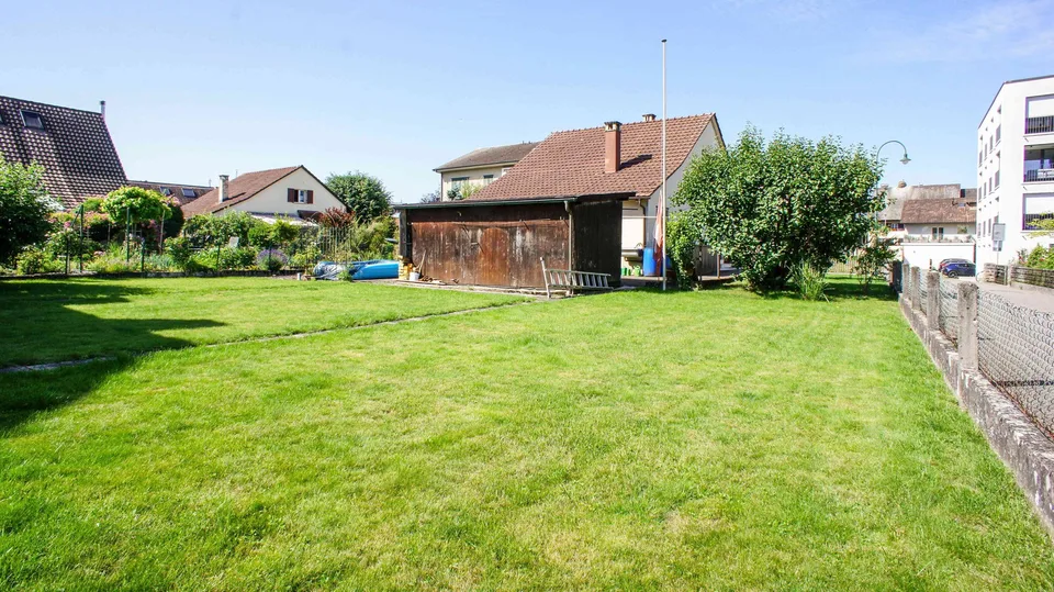 Einfamilienhaus mit Baulandreserve