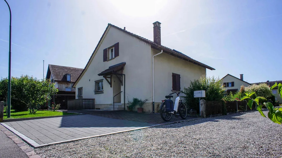 Einfamilienhaus mit Baulandreserve