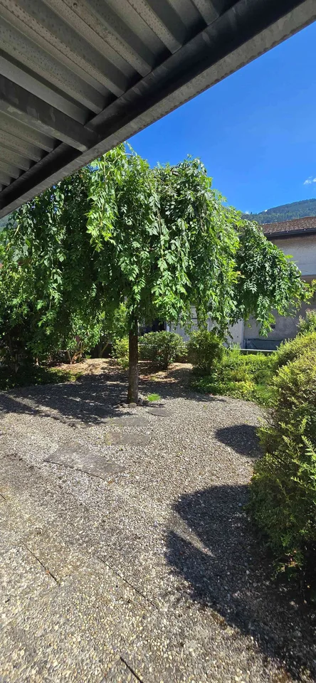 2 Zimmer Parterrewohnung mit Gartensitzplatz in Mollis
