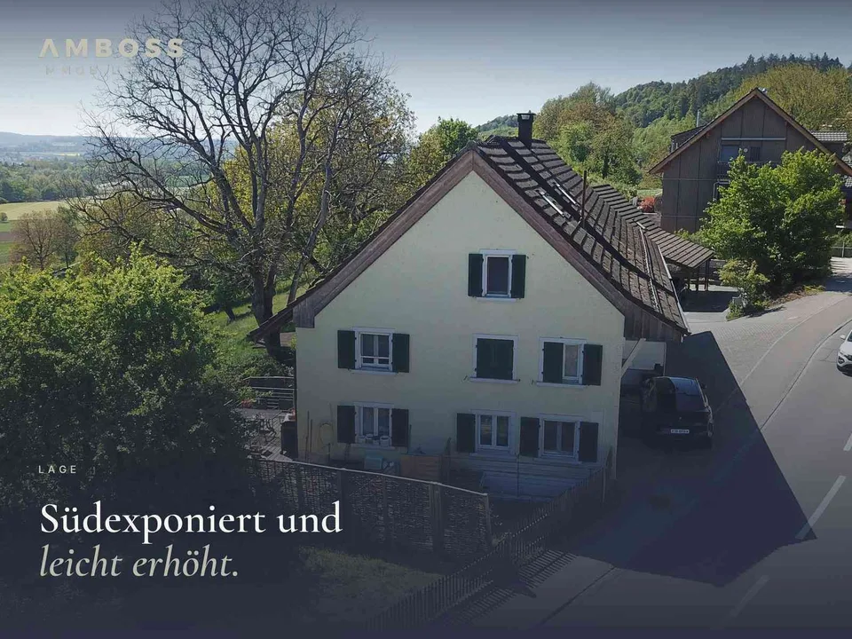 Charaktervolles Eckhaus zum Selbergestalten, Warth TG