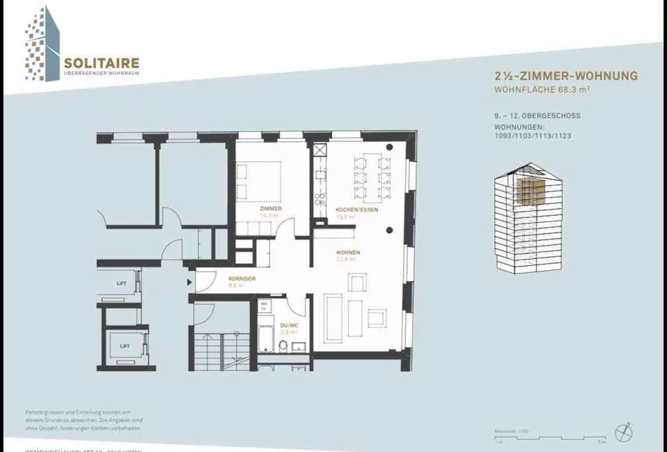 NachmieterIn gesucht für moderne 2.5 Zimmer Wohnung