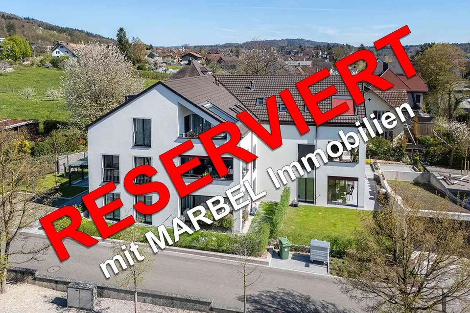 RESERVIERT - Neuwertige, exklusive 4,5-Zimmer-Garten-Eigentumswohnung