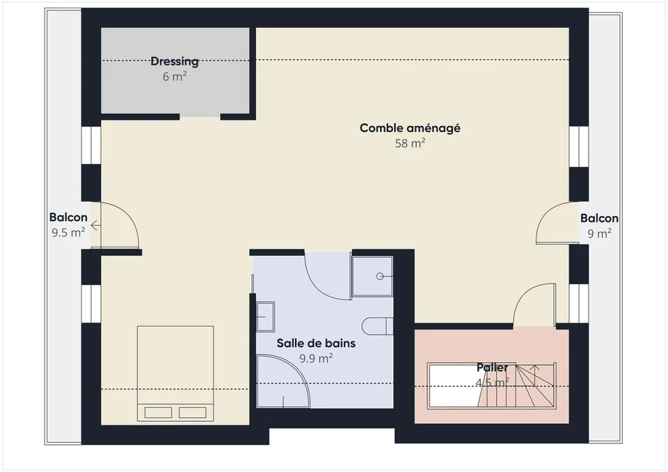 À vendre charmante maison individuelle 6.5 pces + studio indépendant