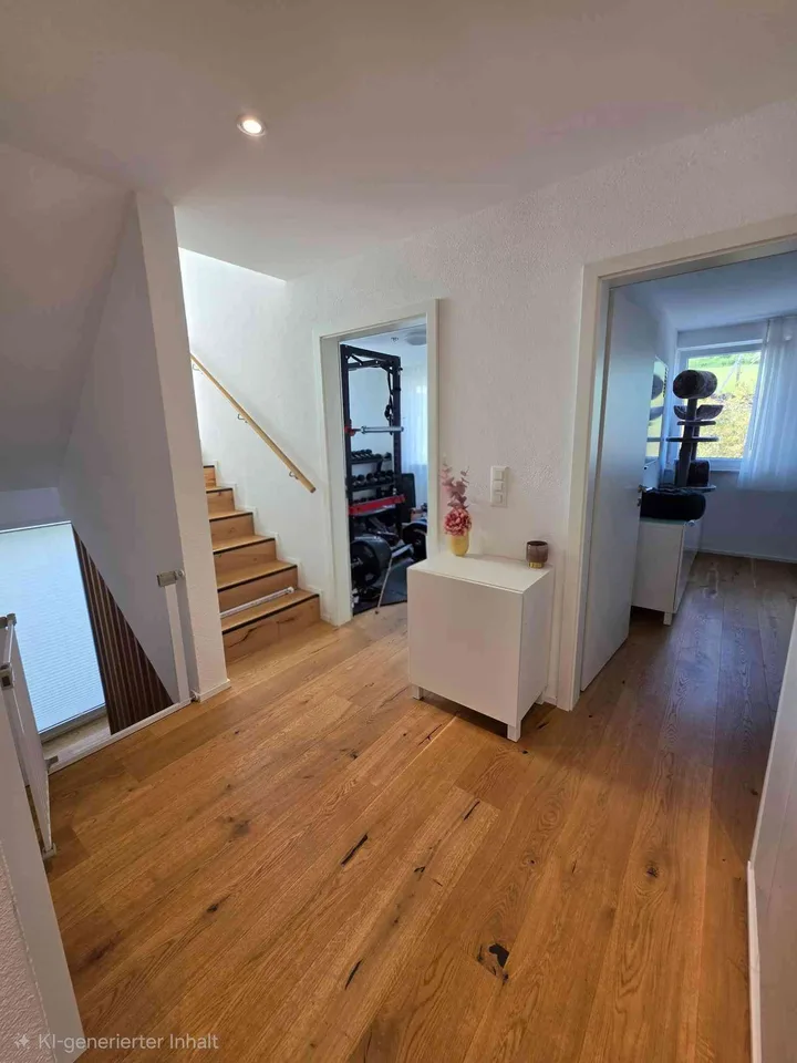 Neubau: Moderne Doppelhaushälfte