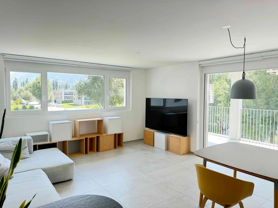 Modernes Businessapartment - Vollständig möbliert in Visp
