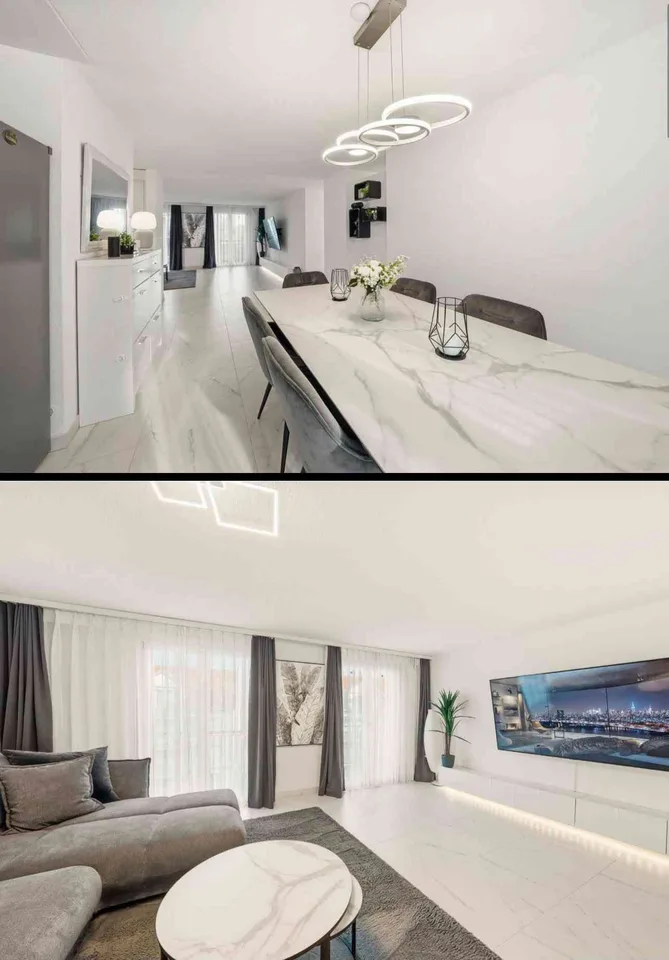Moderne 4.5-Zimmer-Gartenwohnung frisch renoviert