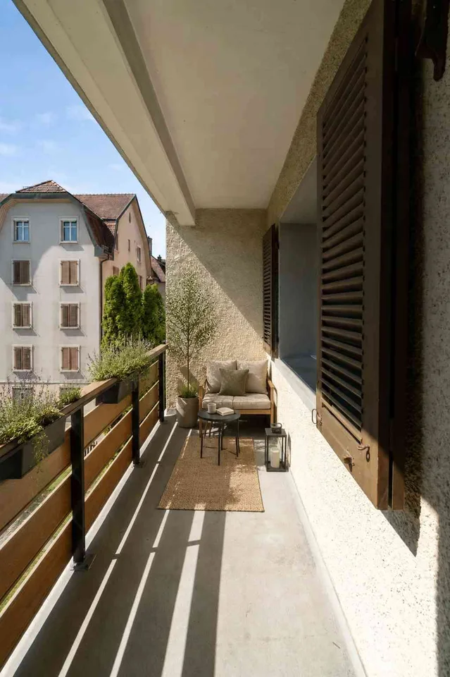 Charmante Wohnung mit Gartenblick nahe Stadt St. Gallen