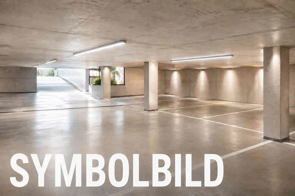 Tiefgaragenplatz - 4 Velominuten vom KSA entfernt - zu vermieten !