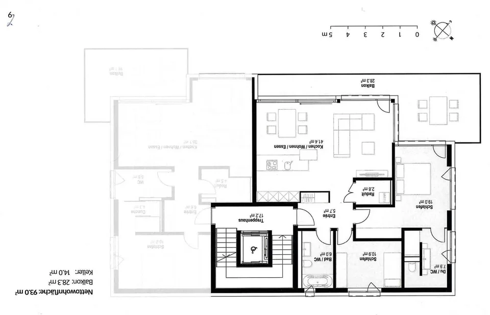 Hinreissende Wohnung in Eigentumsstandart mit Seesicht