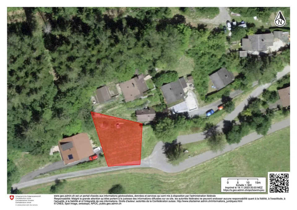 Terrain à bâtir de 453 m² avec vue panoramique, Revereulaz