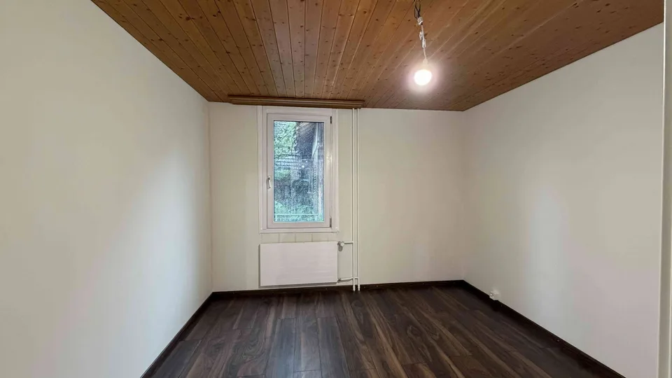 Sonnige Terrasse & Wiese und grosszügige 3.5 Zimmer Wohnung