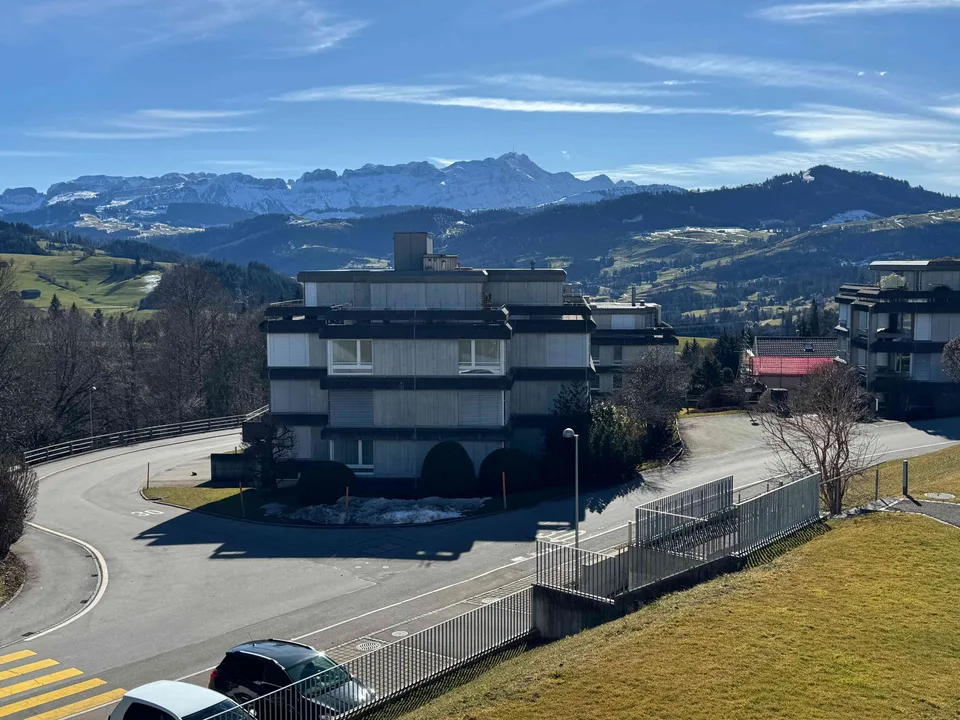 4,5 Zimmerwohnung mit Blick auf das Appenzellerland und den Alpstein