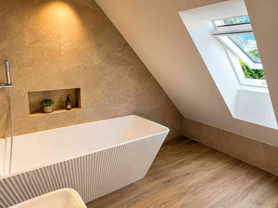 4.5-Zimmer-Maisonette mit Seesicht und Garten