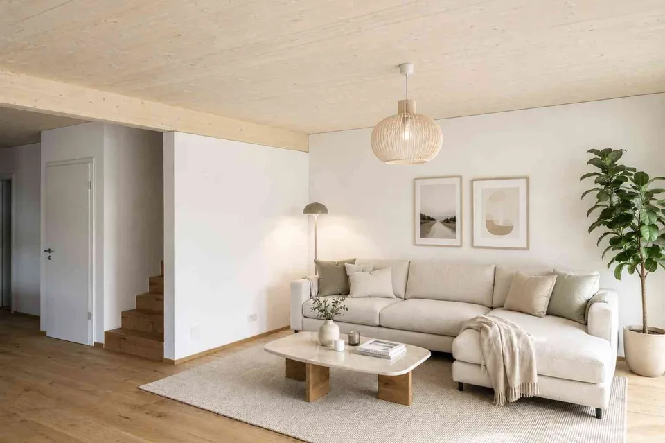 Moderner 6.5-Zimmer-Doppeleinfamilienhaus-Neubau in Reinach AG