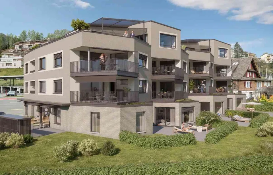 3.5-Zimmerwohnung mit Gartenbereich