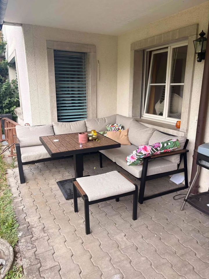 Wohnung mit Garten