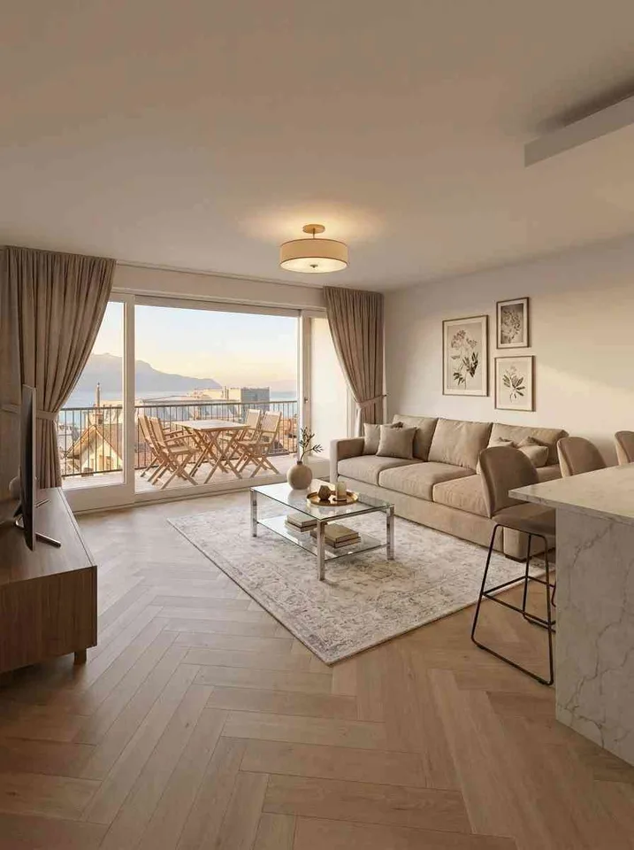 Appartement prestige avec vue lac au coeur de Montreux