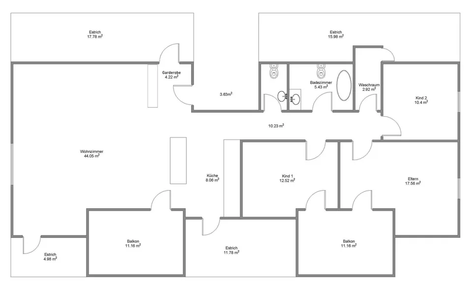 4.5-Zimmer-Wohnung mit traumhafter Aussicht und 170 m² Nutzfläche