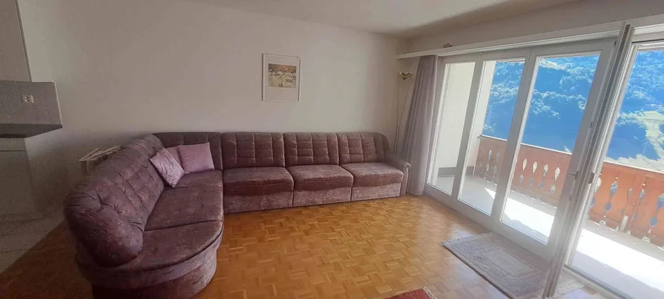 "Alpenchic" möblierte, 46 m2, Whg. gr. Balkon, sensationelle Aussicht