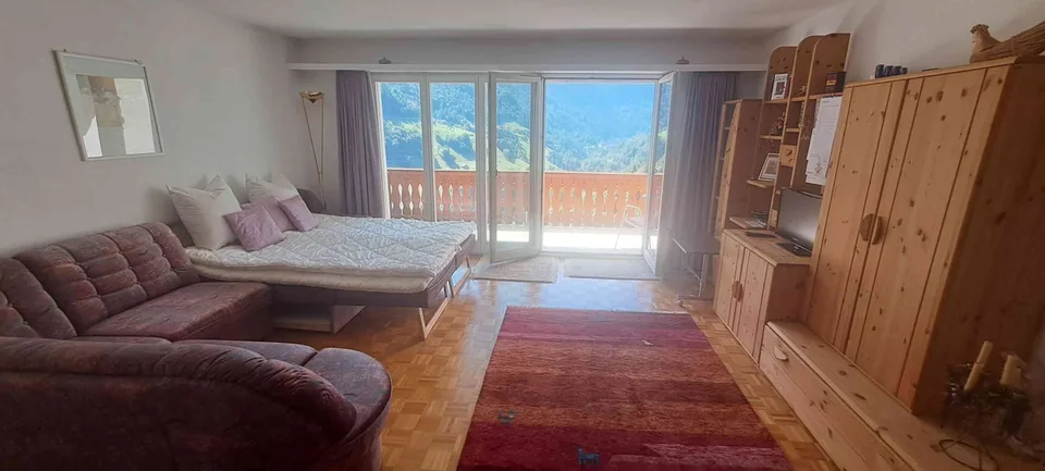 "Alpenchic" möblierte, 46 m2, Whg. gr. Balkon, sensationelle Aussicht